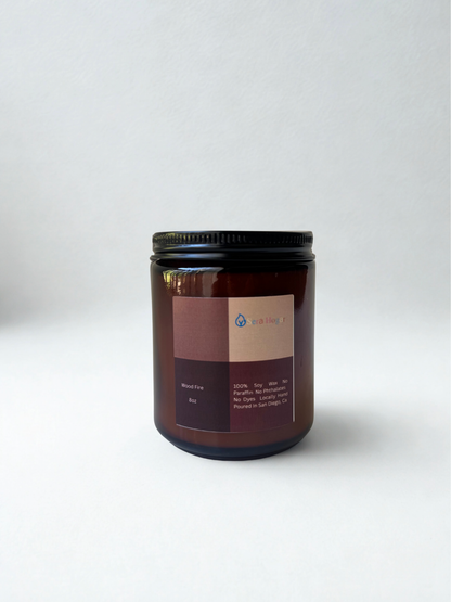 Wood Fire Scented Candle