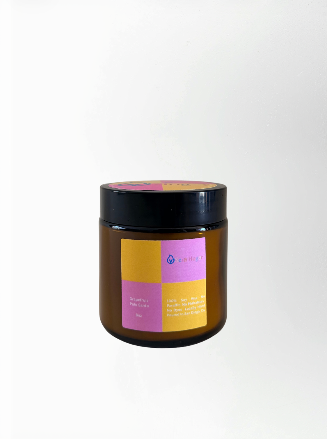 Grapefruit Palo Santo Scented Candle