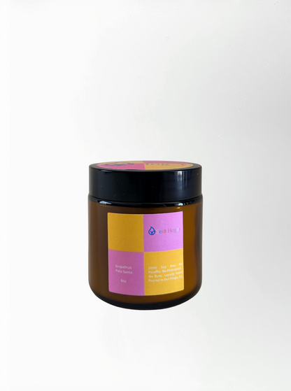 Grapefruit Palo Santo Scented Candle