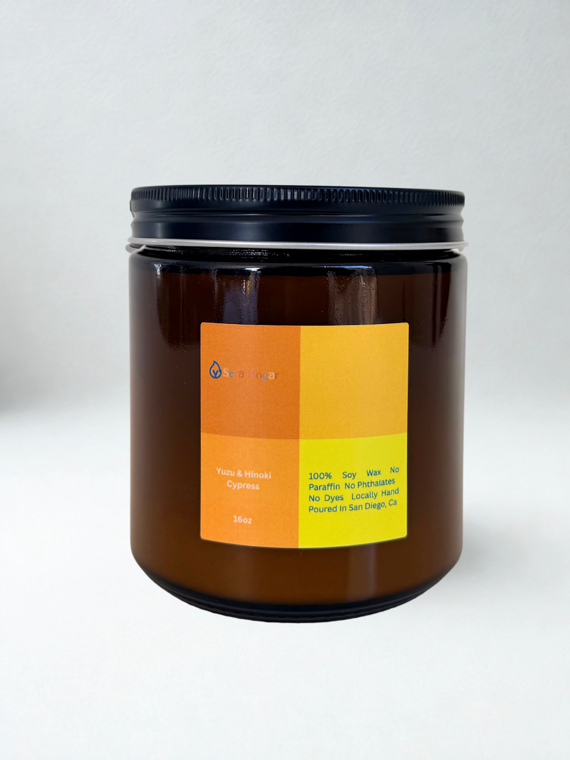 Yuzu & Hinoki Cypress Scented Candle