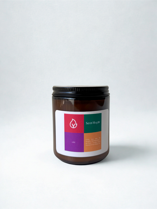 8oz Ube Scented Candle